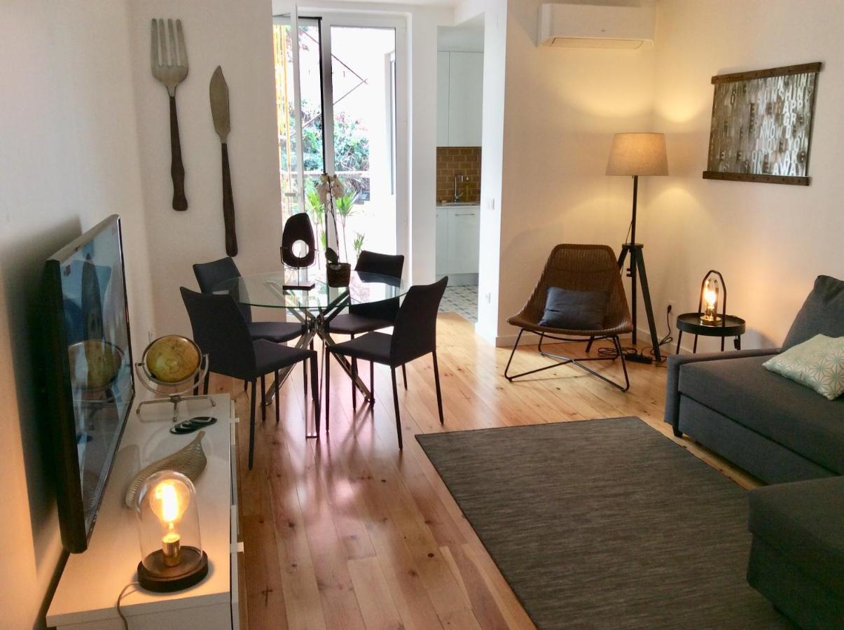 Whome Modern 1-Bed With Ac & Private Terrace Lisbona Esterno foto